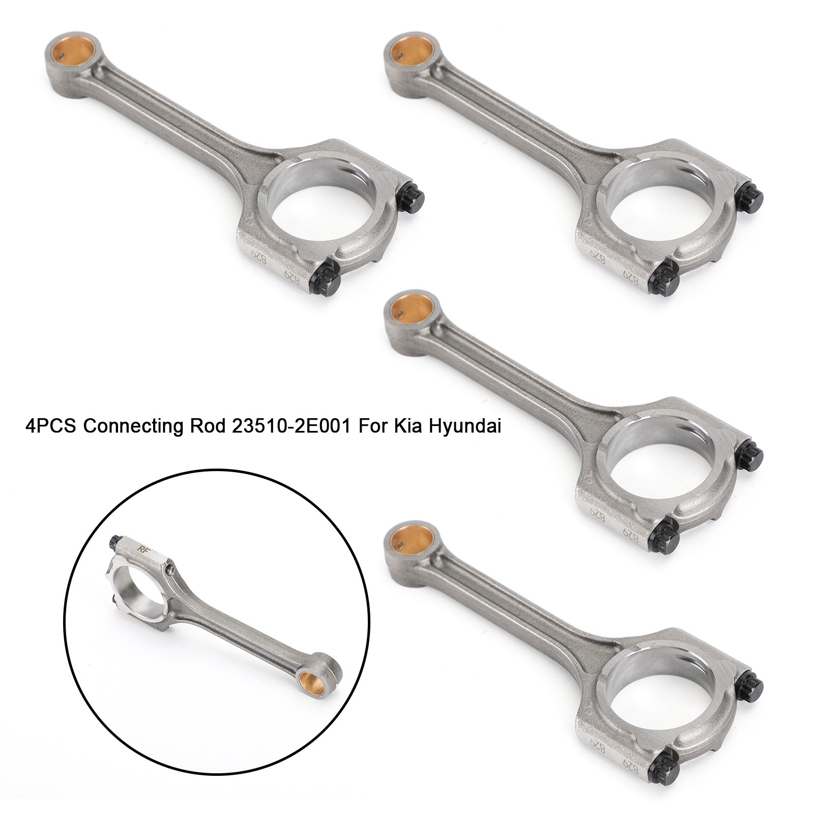 Connecting Rod 23510-2E001 For 12-2019 Kia Soul 13-2018 Hyundai Tucson 2.0L