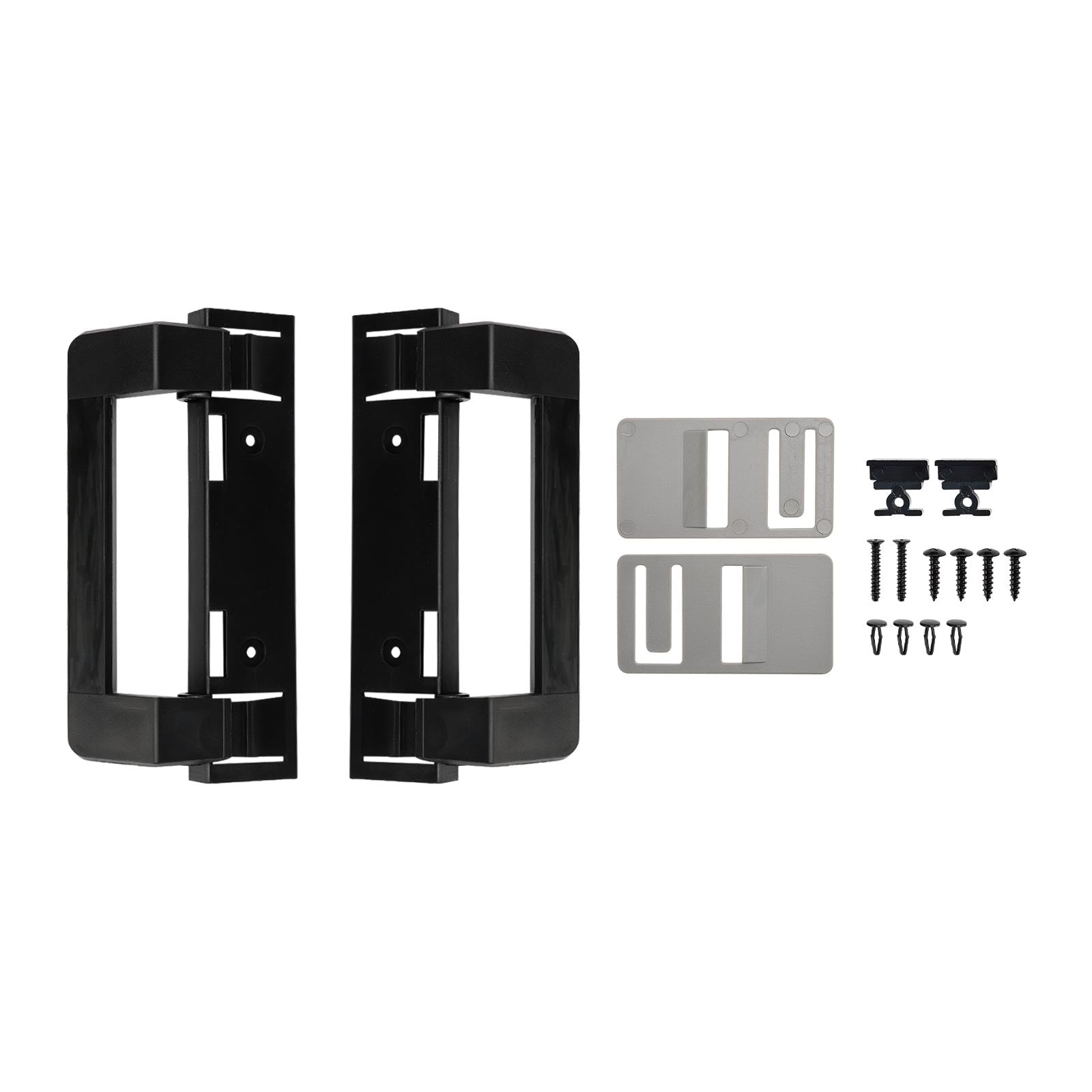 2 × RV refrigerador manija de puerta soporte agarre Hardware negro para Dometic 3316882900