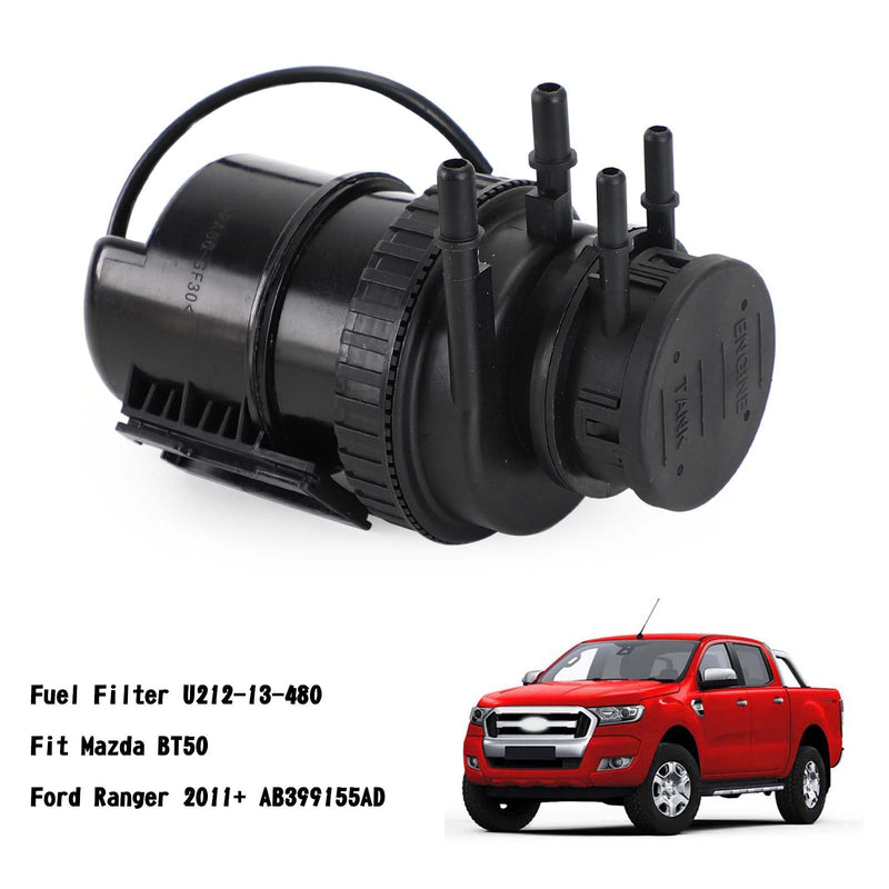 Filtro de combustible U212-13-480 Fit Mazda BT50 Ford Ranger 2011+ AB399155AD Genérico