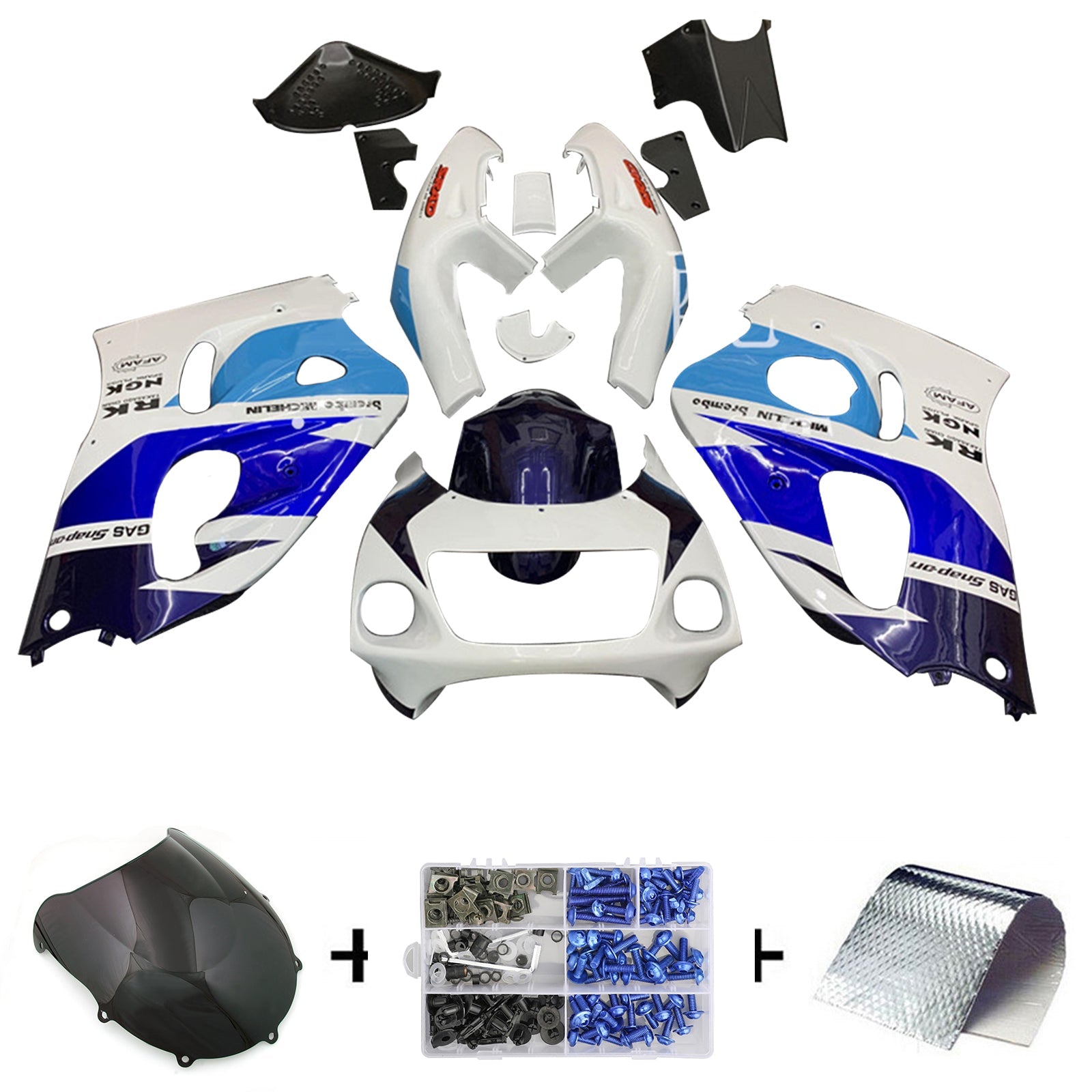 Suzuki GSXR600 1996-2000 GSXR750 1996-1999 Fairing Kit Bodywork