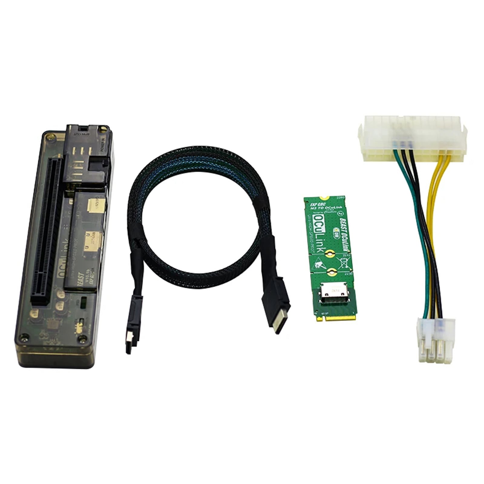 PCI-E X4 M.2 to OCULINK Adapter Board External Video Card Laptop Docking Station