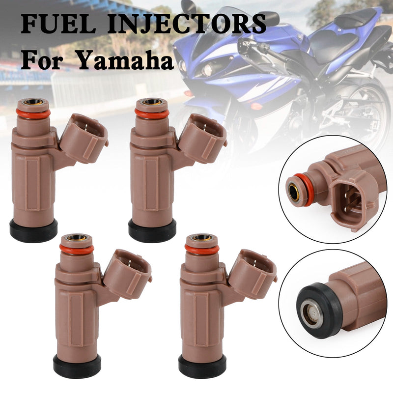 4 piezas Yamaha PWC FX SX AR VX 212 232 1000 1100 60E-13761-10-00 inyector de combustible