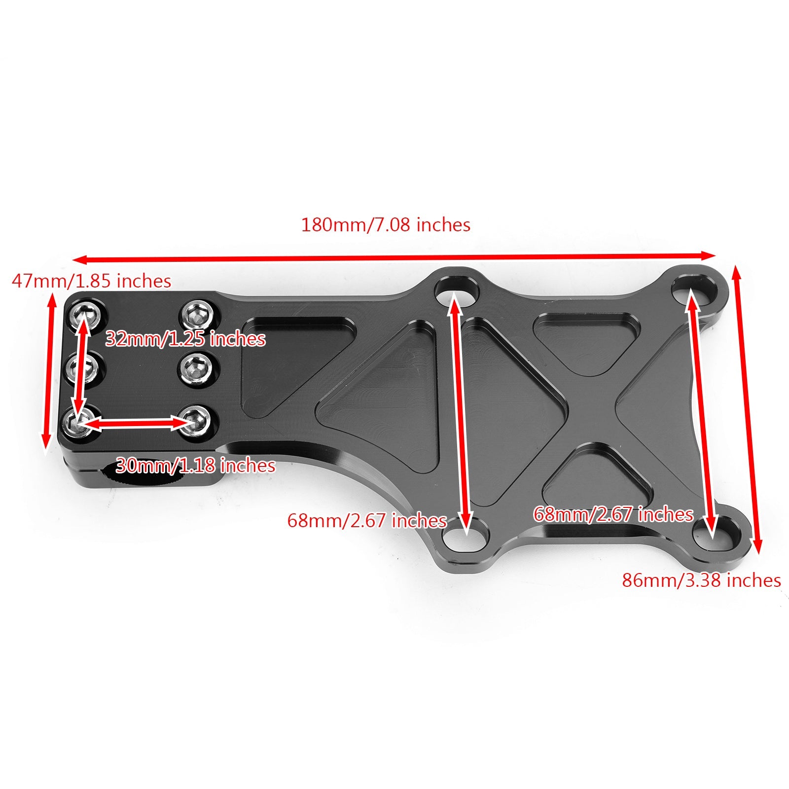 Engine Guard Bracket Fixed Fastening for Honda MSX125 MSX125SF Grom 2013-2019 Generic