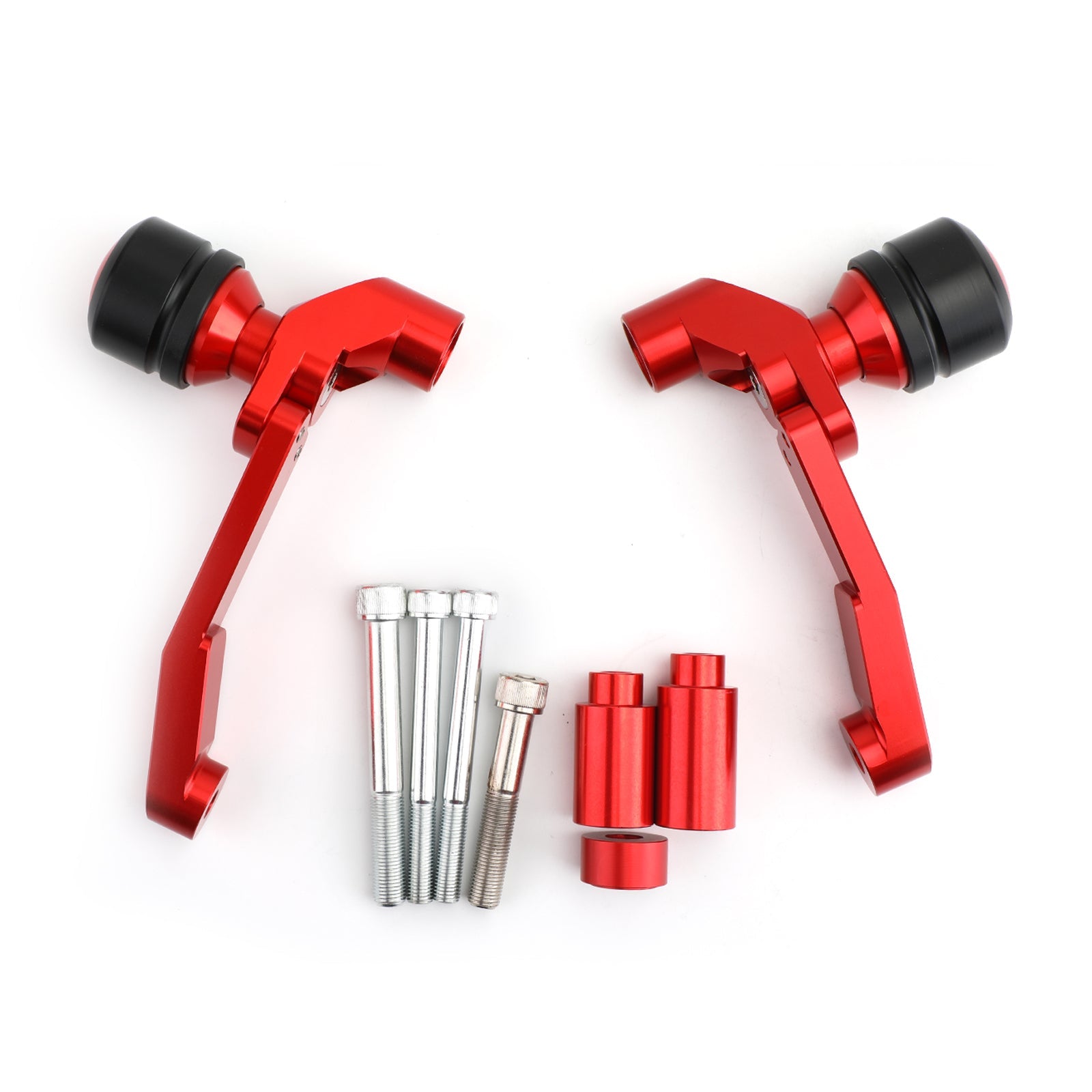 Engine Frame Sliders Crash Protectors Kit for Honda CB650R 2019-2021 Red Generic