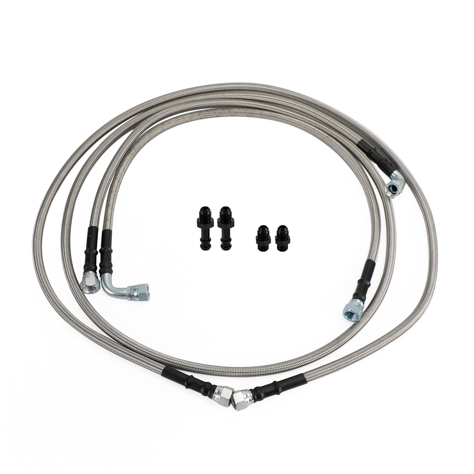 2003-2007 Dodge Ram Cummins 5.9L 48RE Transmission  Trans Cooler Hoses Lines Kit 10AN SS