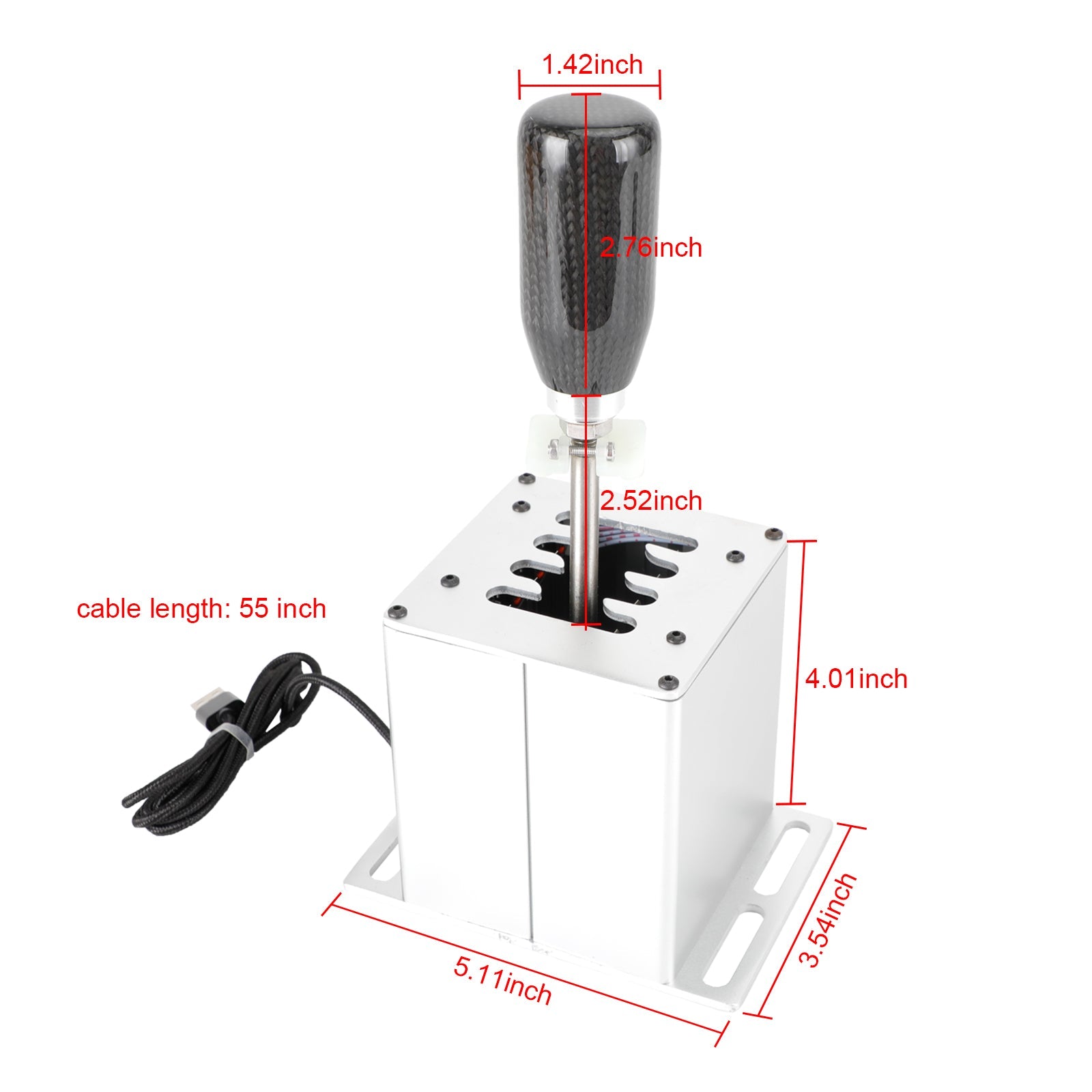 6 + R 7 + R USB Simulator H Gear Shifter لـ Logitech T300RS/GT عجلة القيادة PC