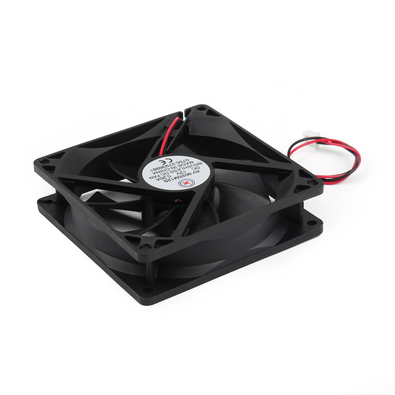 Ventilador de refrigeración sin escobillas DC 12V 0.2A 9025S 90x90x25mm 2 Pin CUP Computer Fan