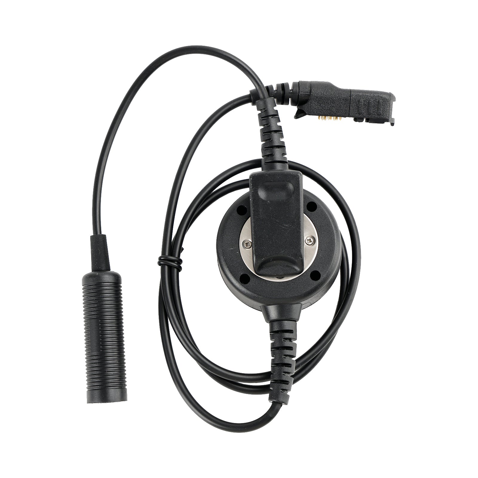 7.1-A3 Transparent Tube Headset with Mic 6-Pin U94 PTT For E8600/8608/8268