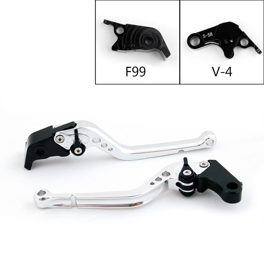 Long Brake Clutch Levers For Aprilia Aprilia RSV4 FACTORY/RSV4-R/RR TUONO V4 Generic