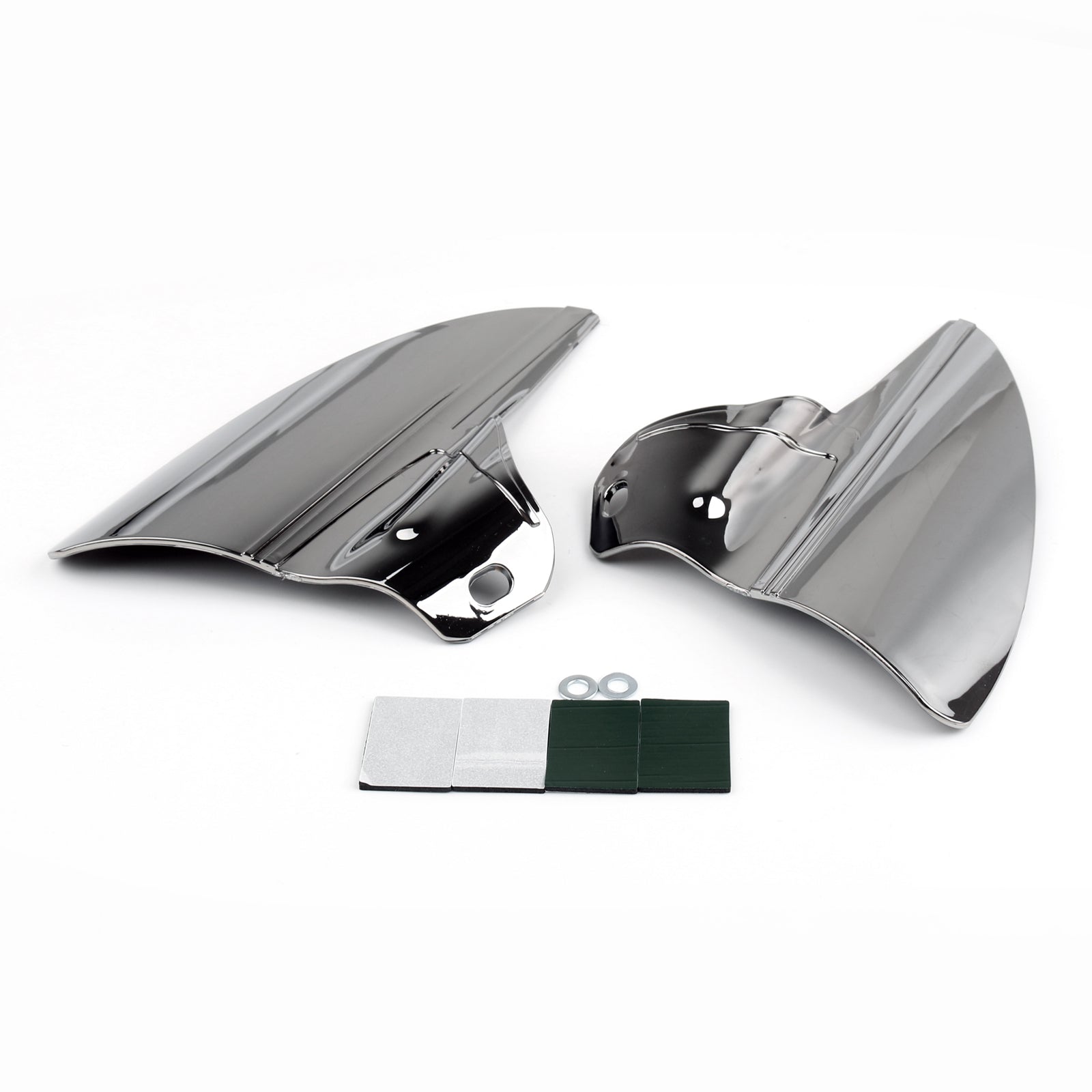 Saddle Shield Heat Deflector For Harley Road Electra Glide&Trike 2009-15 Chrome Generic