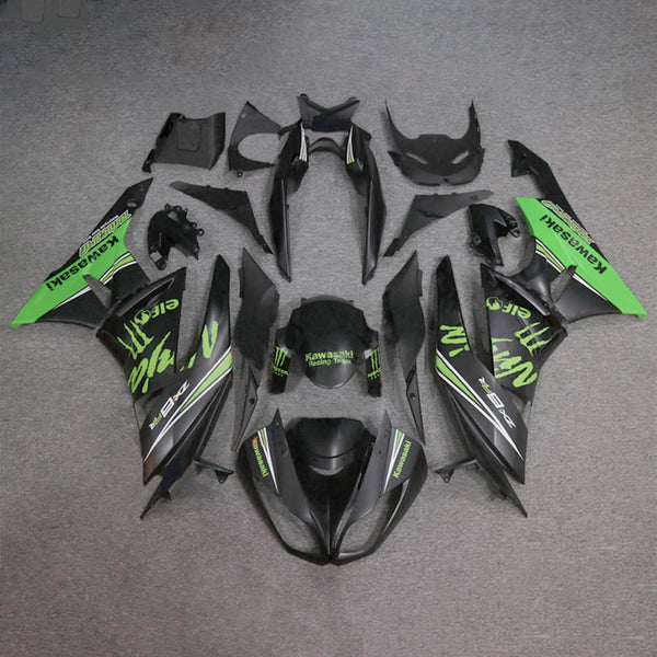 Kawasaki ZX6R 636 2009-2012 Fairing Kit Bodywork Plastic ABS