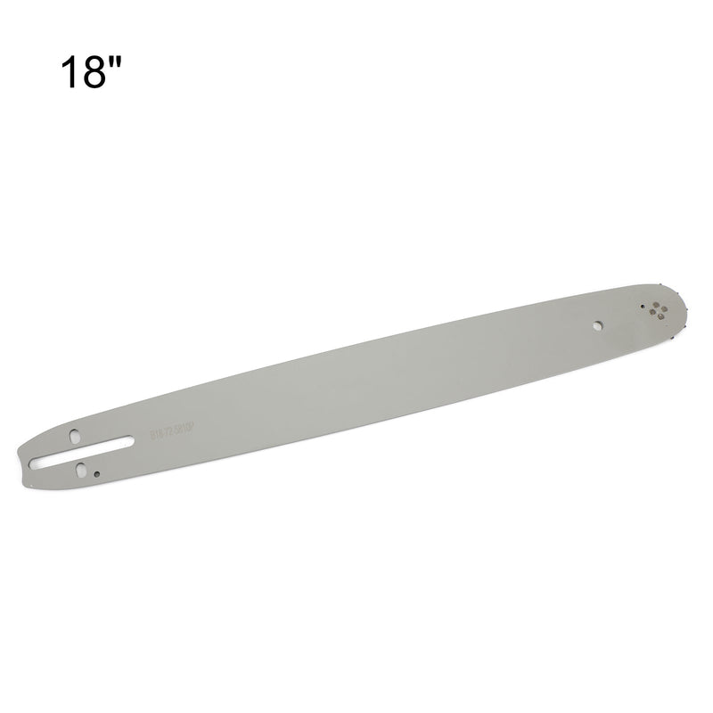 Cadena de barra de guía de motosierra de 18.0 in, calibre 0.325", 0.058", 72DL, compatible con Husqvarna 440 460