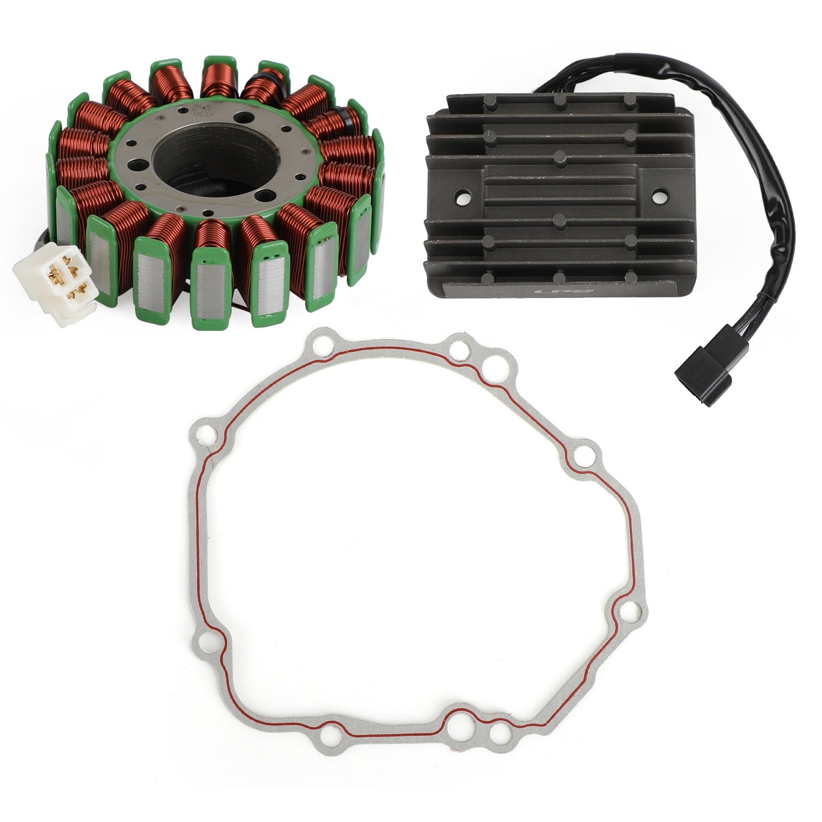 Stator Regulator Rectifier Gasket Set For Suzuki 03-04 GSXR1000 U 31401-18G00 Fedex Express Generic