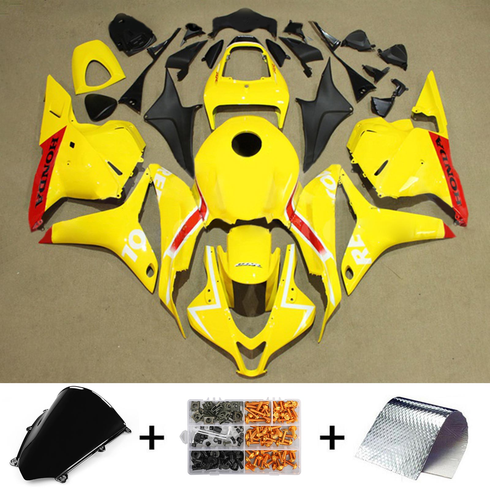 هوندا CBR600RR 2009-2012 F5 Fairing Kit هيكل السيارة بلاستيك ABS