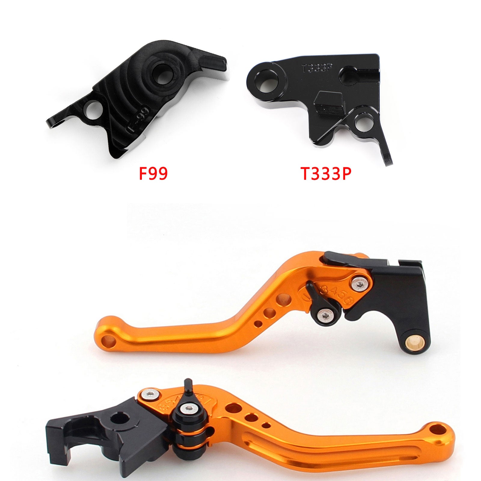 Short Clutch Brake Lever fit for Speed Triple R 2016-2018 Tiger 1050 Scrambler Generic