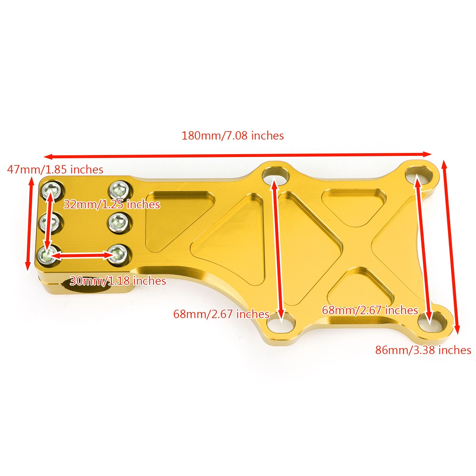 Engine Guard Bracket Fixed Fastening for Honda MSX125 MSX125SF Grom 2013-2019 Generic