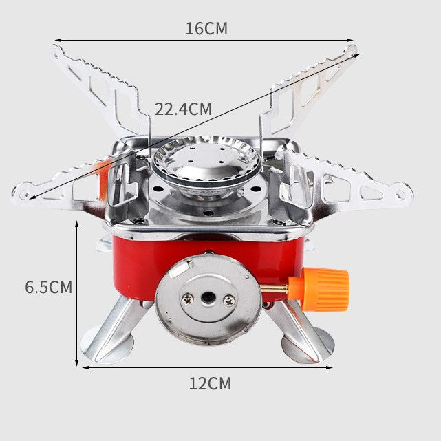 Outdoor Portable Cooking Stove Butane Gas BBQ Hiking Camping Fishing Coffee