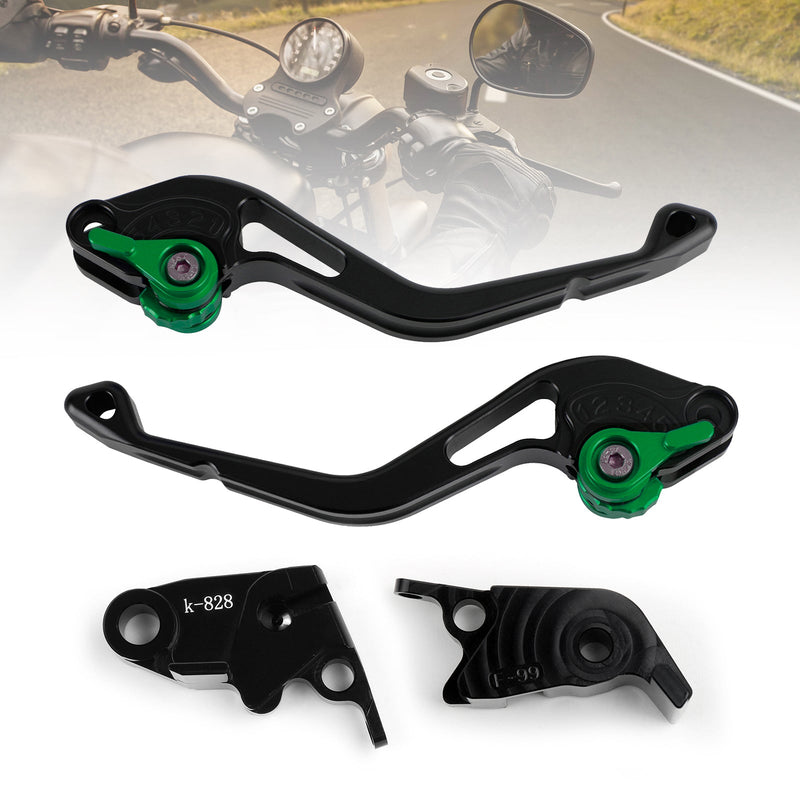 Palanca de freno de embrague corto para Kawasaki ZX10R/RR/KRT 2016-2017