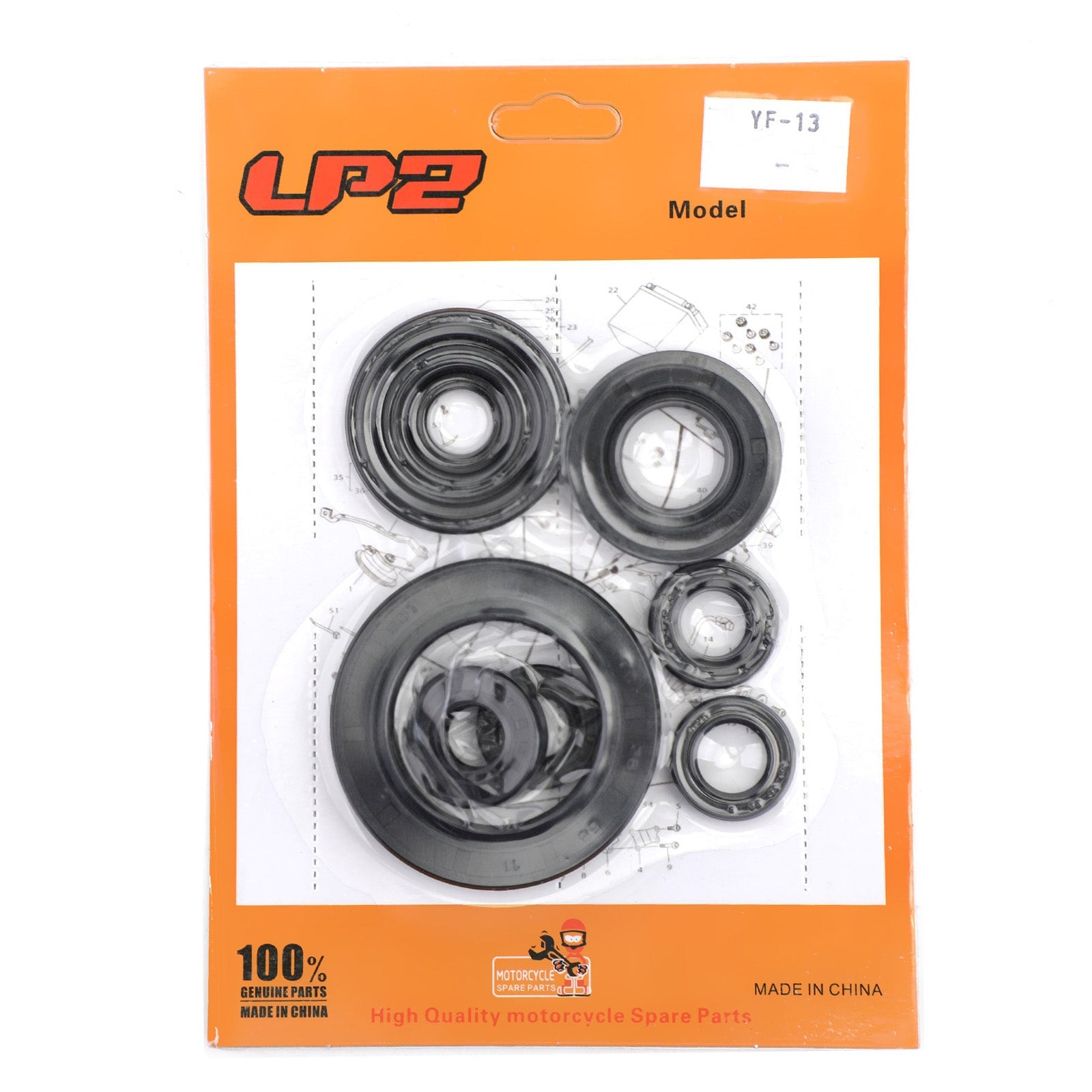 9pcs Engine Oil Seal Kit Set for Honda CR250R 2005-2007 cr250r cr-250r Generic