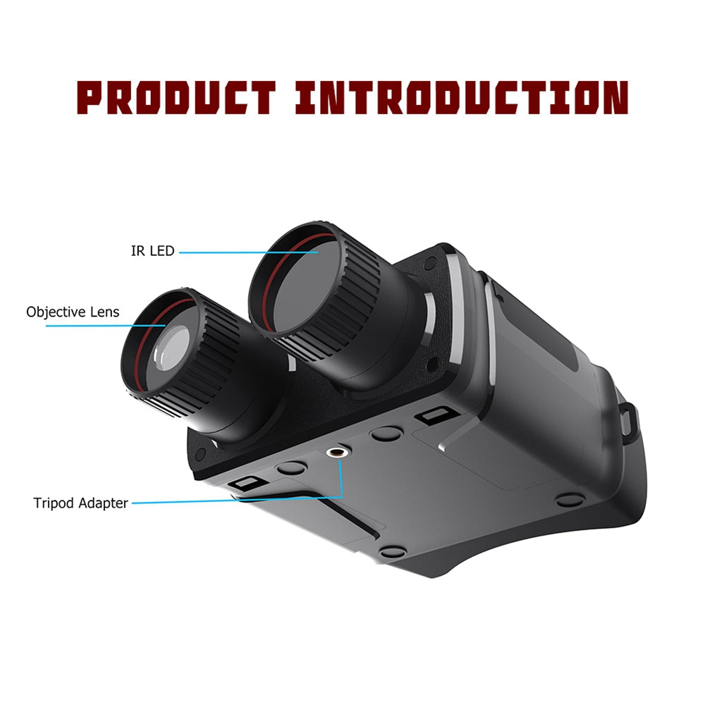 Binocular Infrared Night Vision Device 5x Telecope Zoom Camera Video Recording