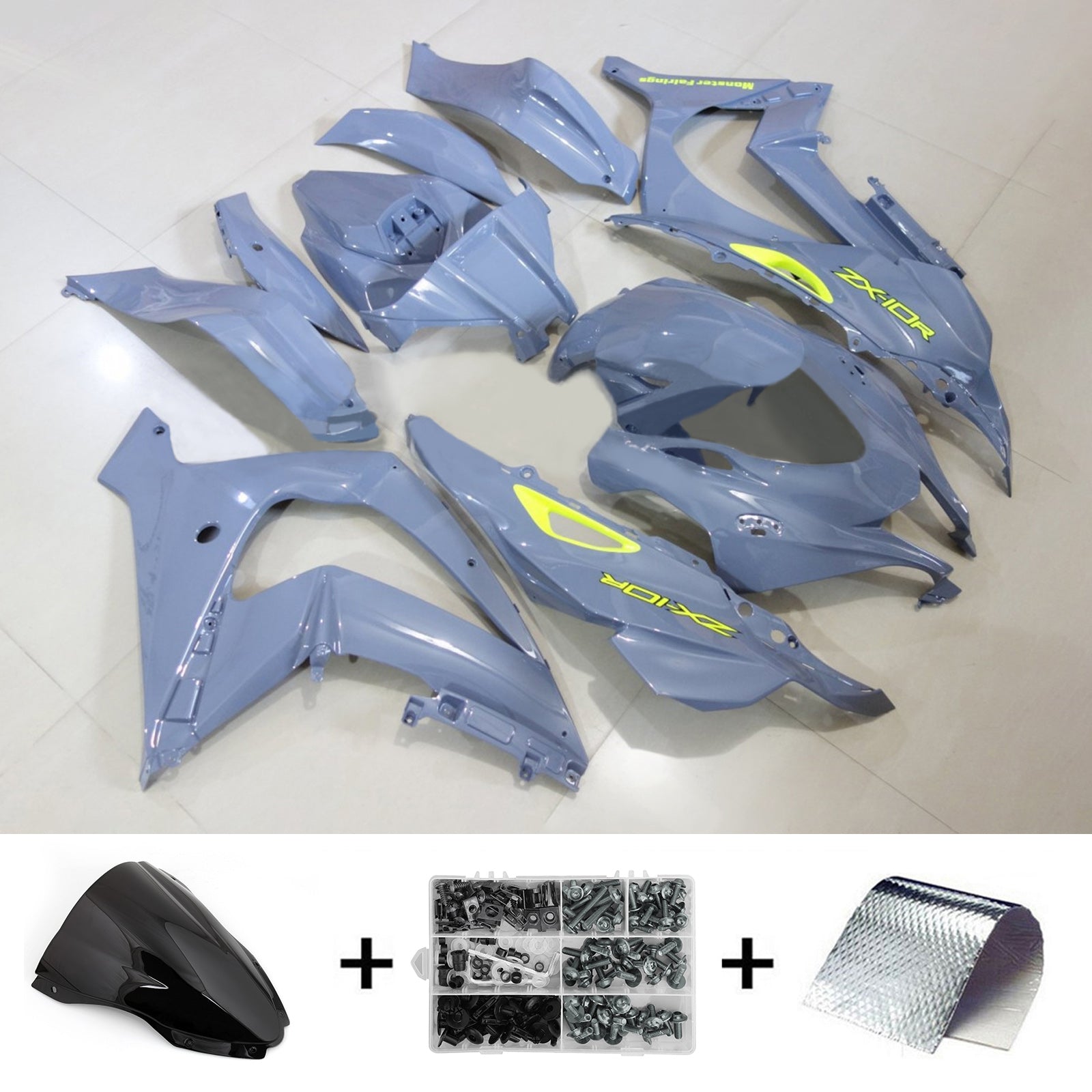 Kawasaki ZX10R 2016-2020 Fairing Kit Bodywork Plastic ABS