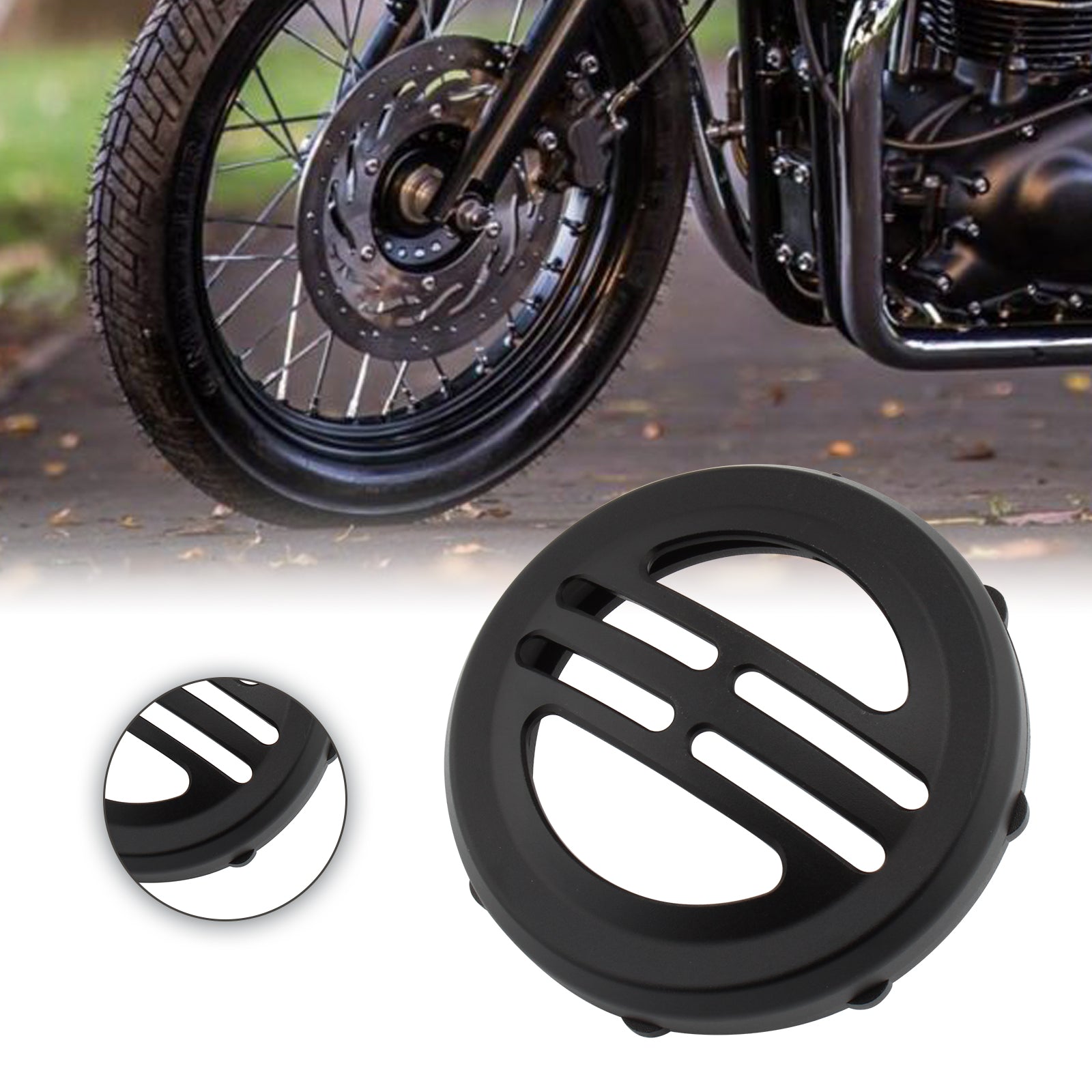 Horn Cover Universal Decorative Cover For bobber T120 T100 Street twin Generic