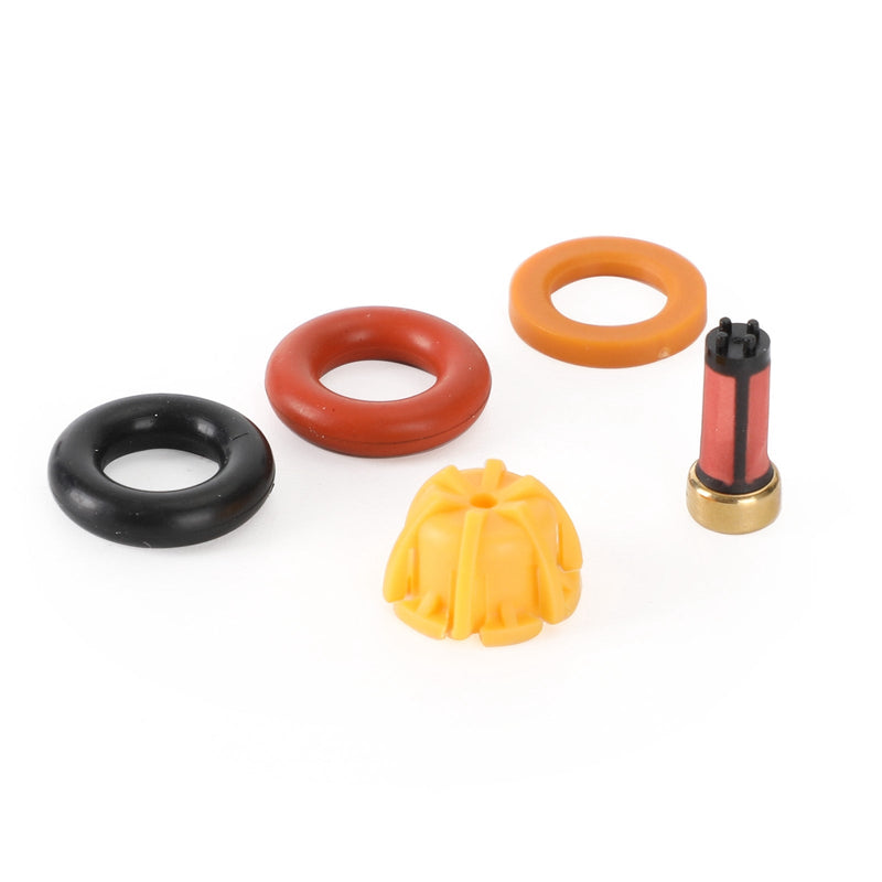6 set Fuel Injectors Repair Seal Kit Fit BMW M3/323is/325is/525i E36/E34/M50/S50 Generic