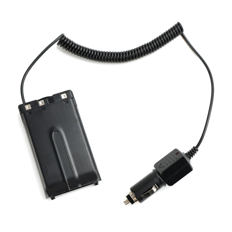 Adaptador eliminador de batería para cargador de coche, para Radio Kenwood TH-K2AT K4AT K255A K2ET