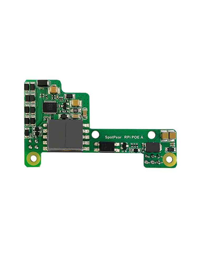 Módulo de expansión de fuente de alimentación Ethernet Raspberry Pi Poe compatible con 3B+/4B con ventilador