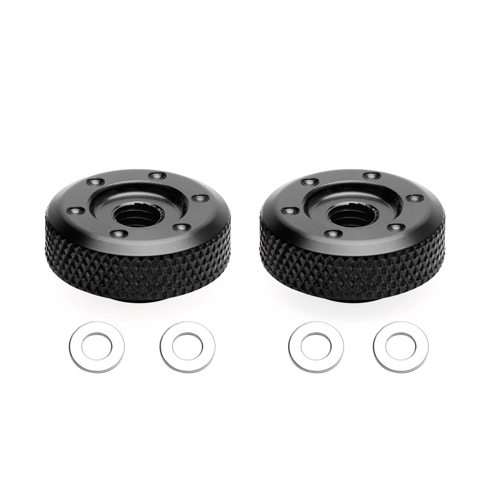 Aluminum Chain Adjust Nuts For Honda Grom 125 MSX Monkey Z125 Dax ST125 Trail