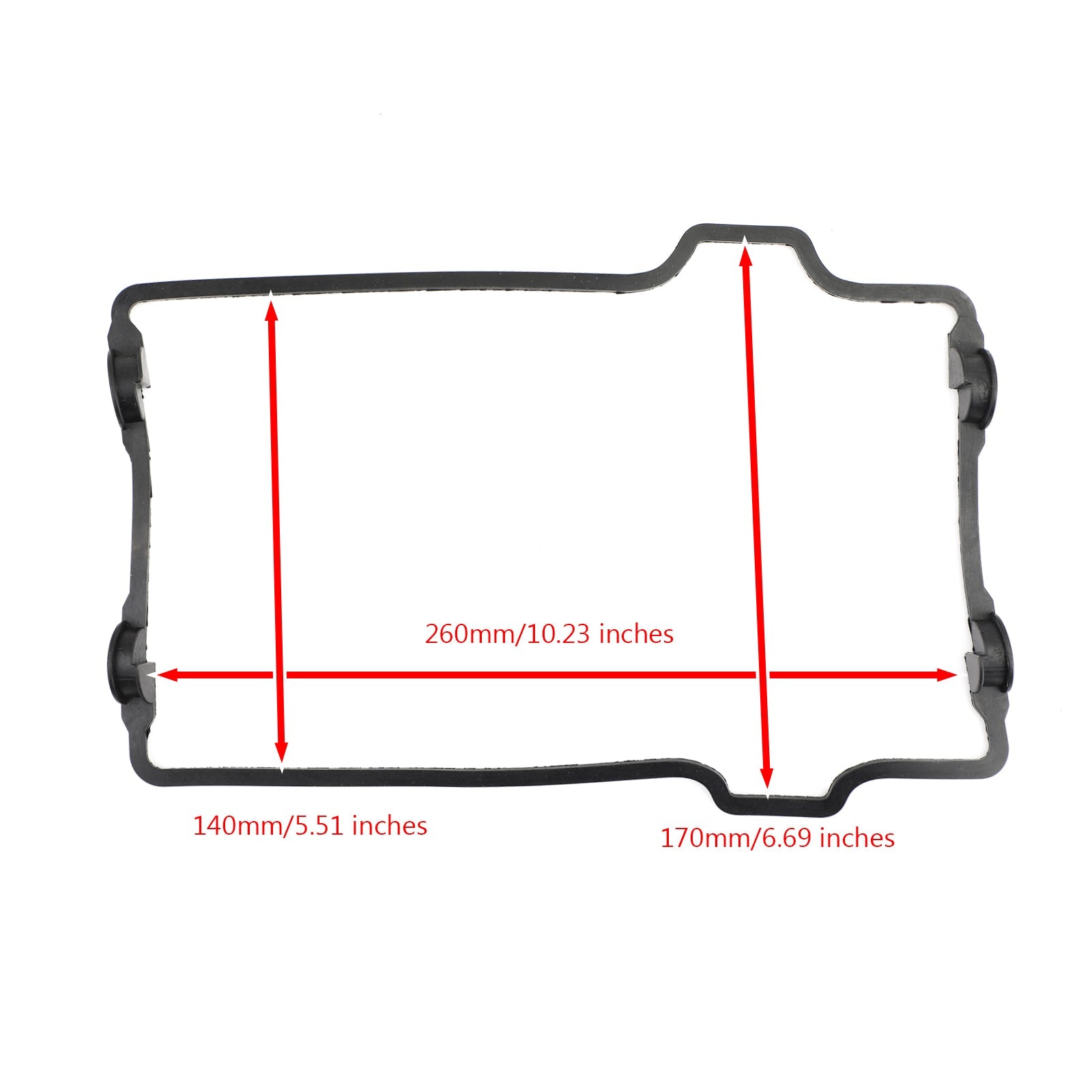 Cylinder Head Cover Gasket for Honda CBR 250 CBR250 Jade / Hornet MC14-22 86-08 Generic