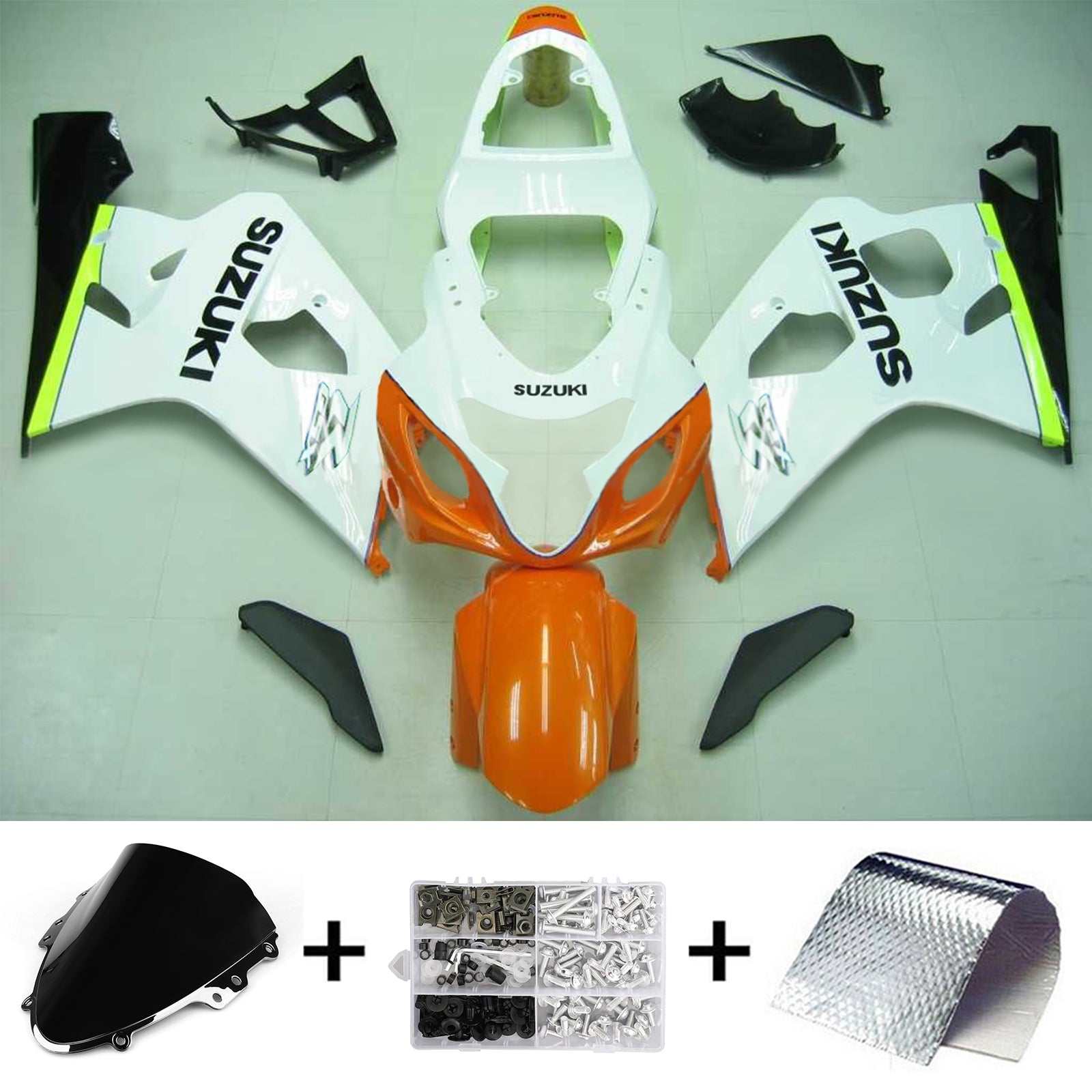 Suzuki GSXR 600/750 2004-2005 Fairing Kit Bodywork Plastic ABS