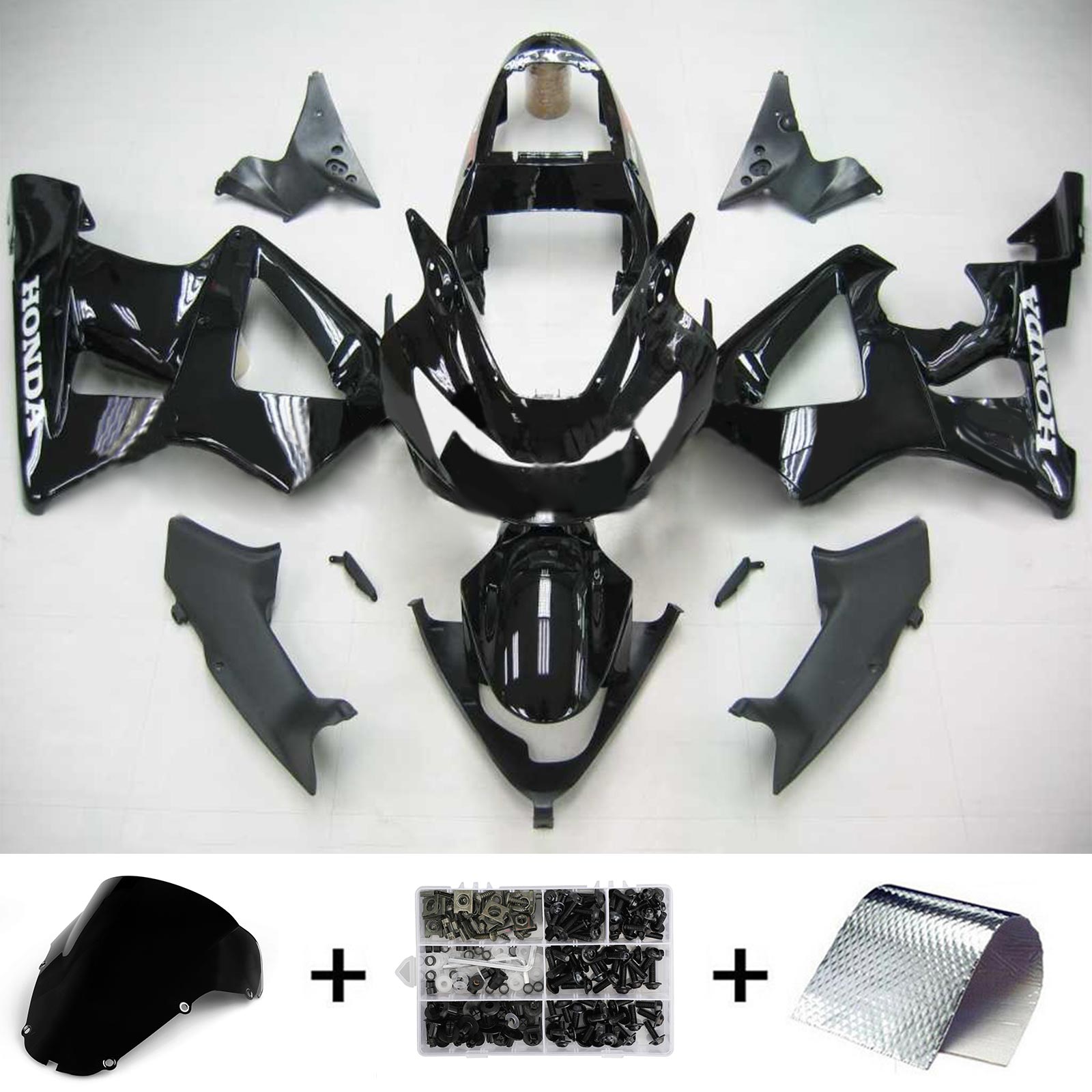 Honda CBR929RR 2000-2001 Fairing Kit Bodywork Plastic ABS