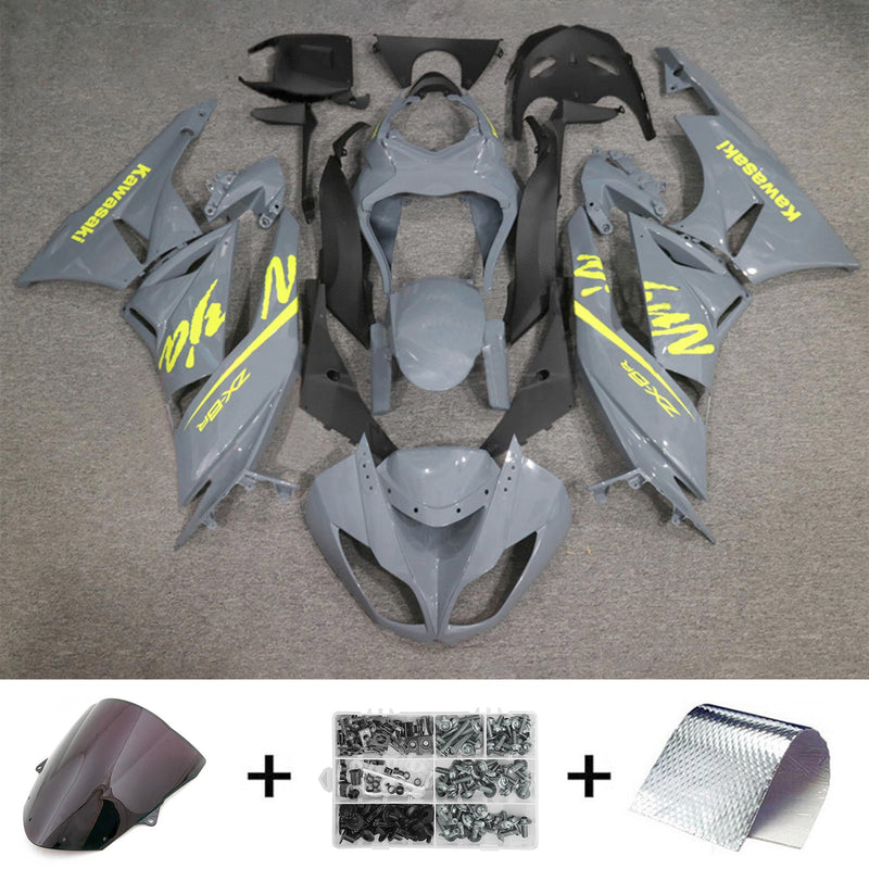 Kawasaki ZX6R 636 2009-2012 Fairing Kit Bodywork Plastic ABS