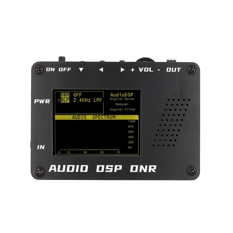 Audio DSP Reductor de Ruido DNR Filtro Digital Radio SSB YAESU ICOM + Altavoz