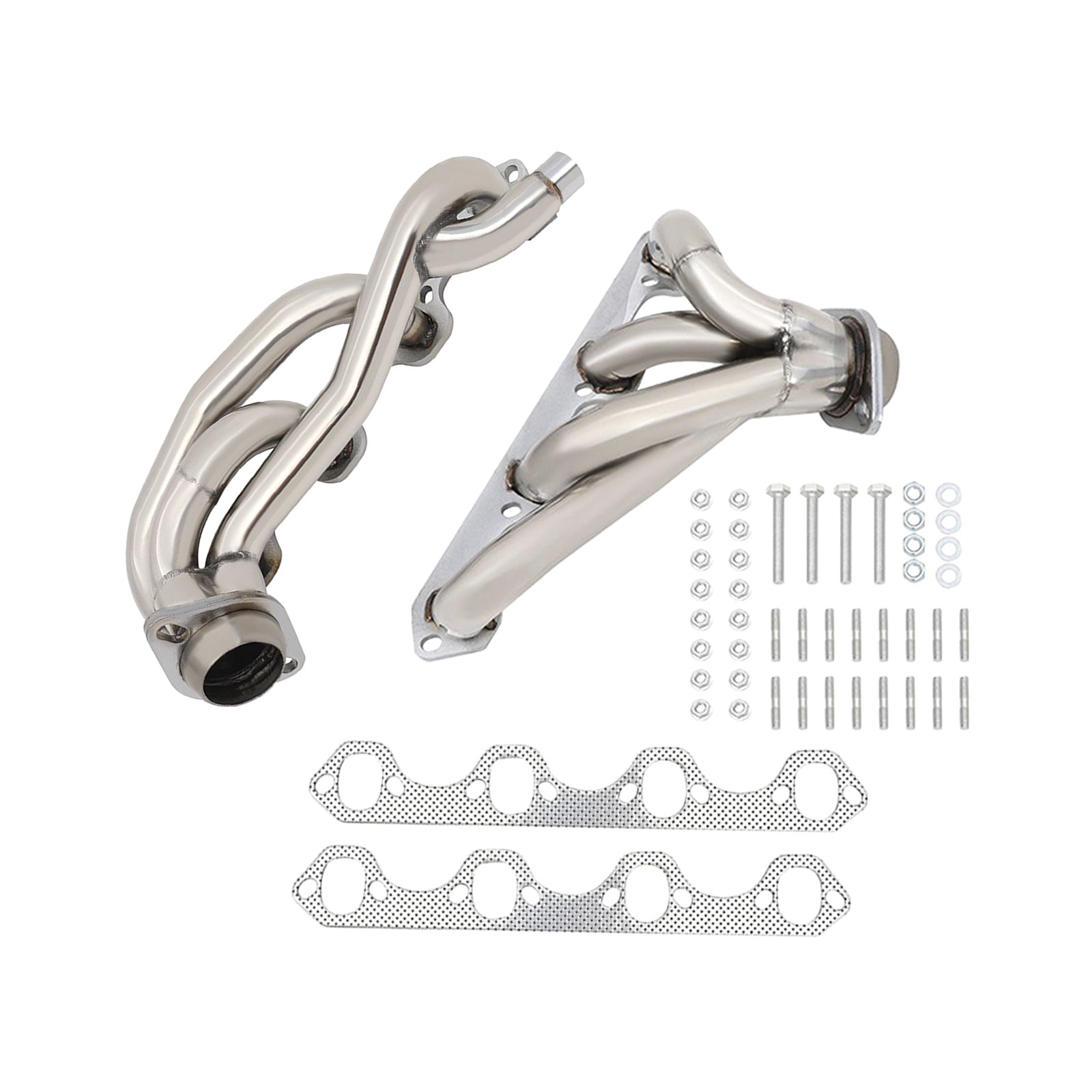 Ford F150/F250/Bronco 5.8L 1987-1996 T-304 Shorty Exhaust Headers Manifold