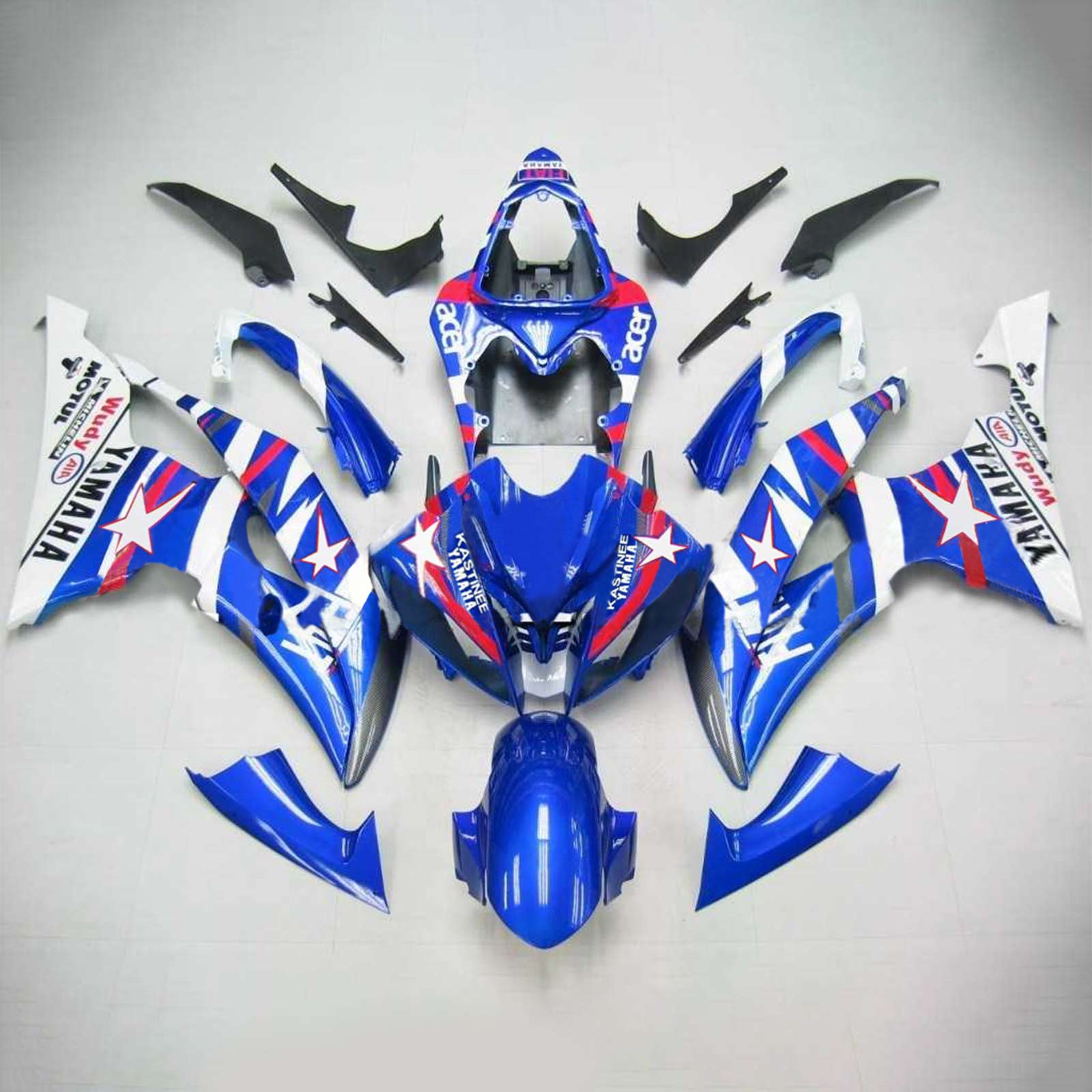 Kit Carenado Para Yamaha YZF 600 R6 2008-2016 Genérico