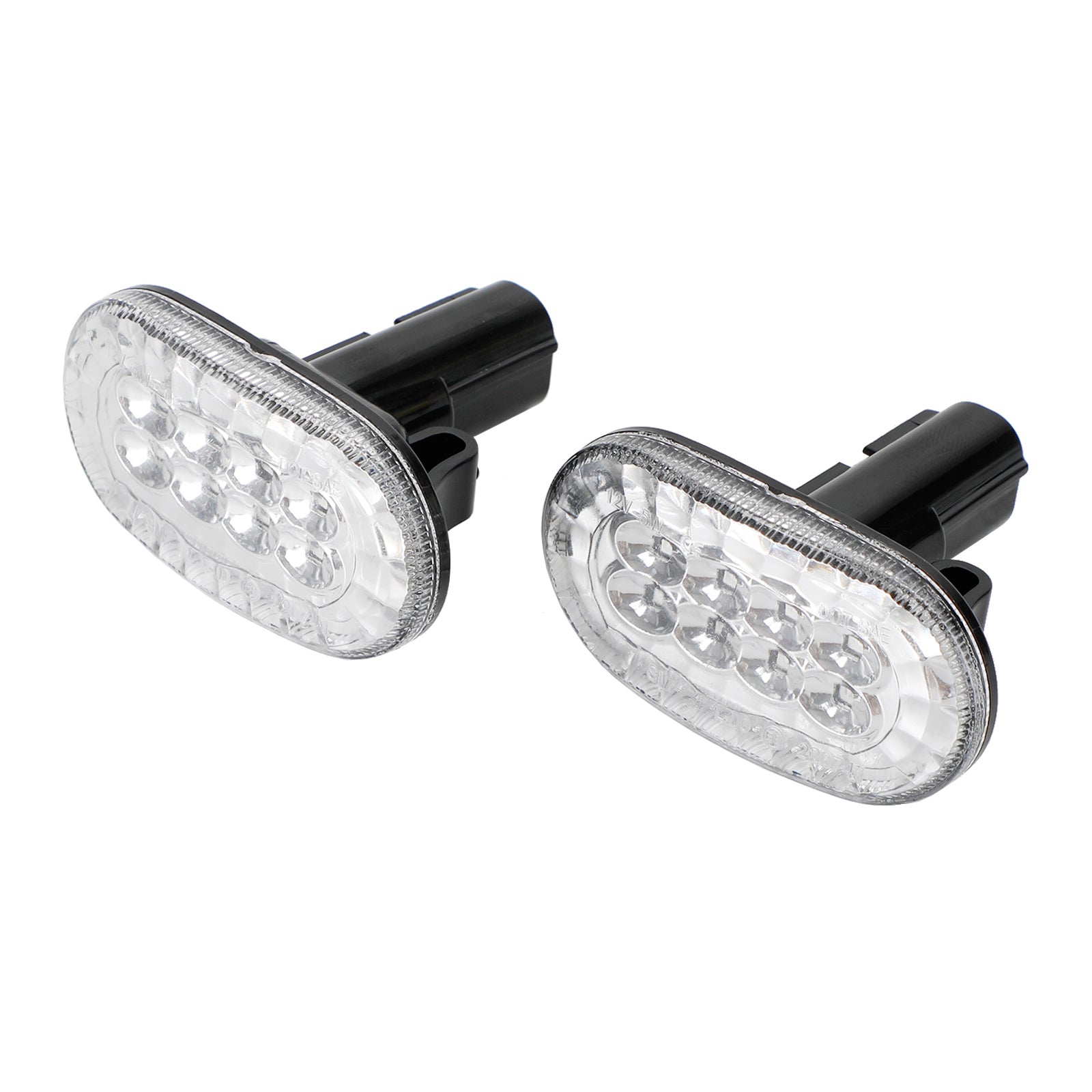 Pair of Side Marker Light Turn Signal Light For Suzuki Jimny JB64 JB74 Clear