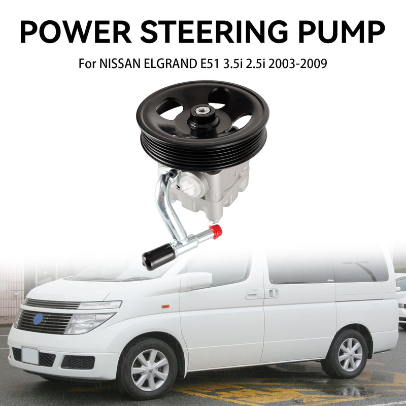 Nissan Elgrand E51 3.5I 2.5I 2003-2009 Power Steering Pump 8X113468