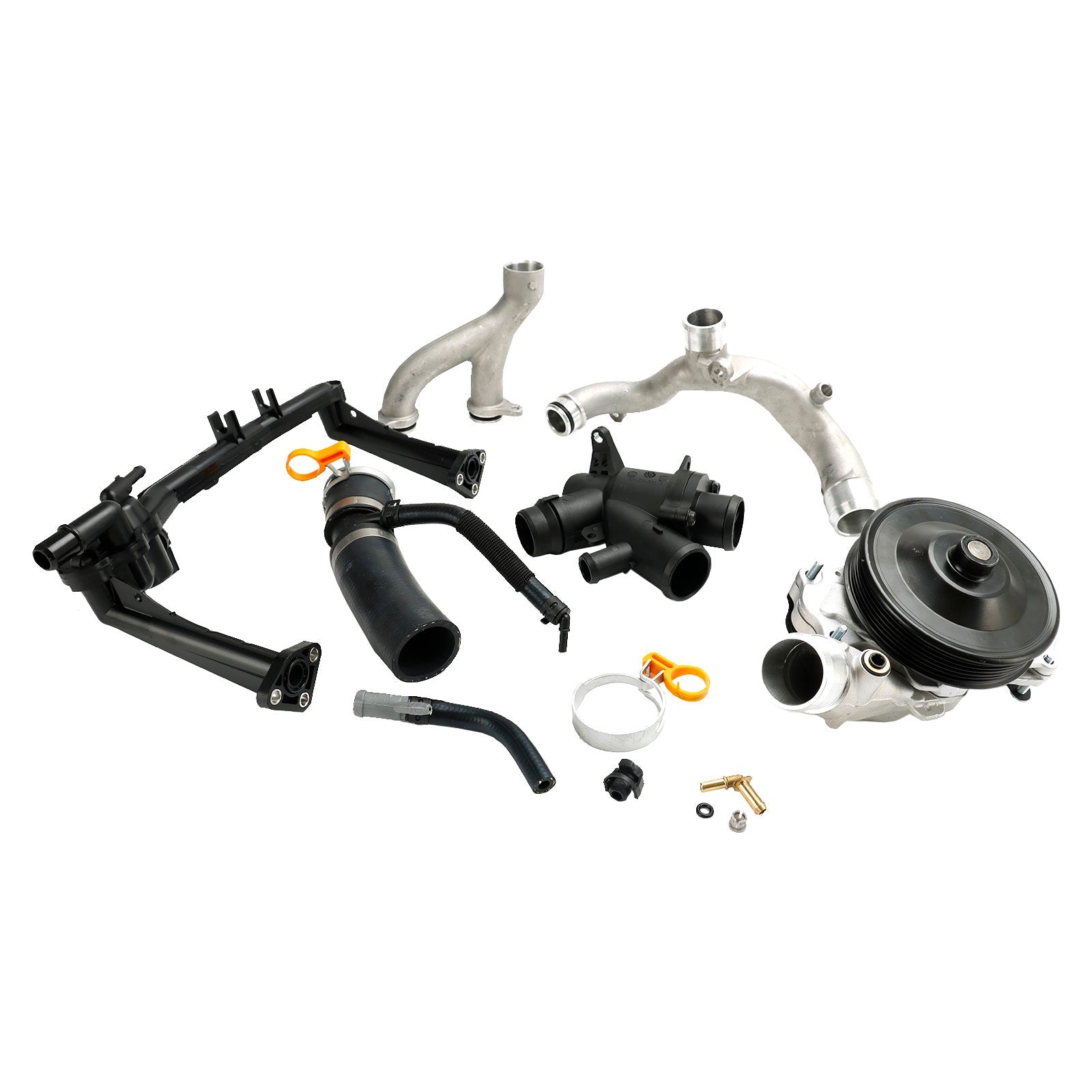 Jaguar XJ 5.0L V8 Gas 2010-2019 Cooling System Replace Kit C2Z28248 C2Z29189 LR092992