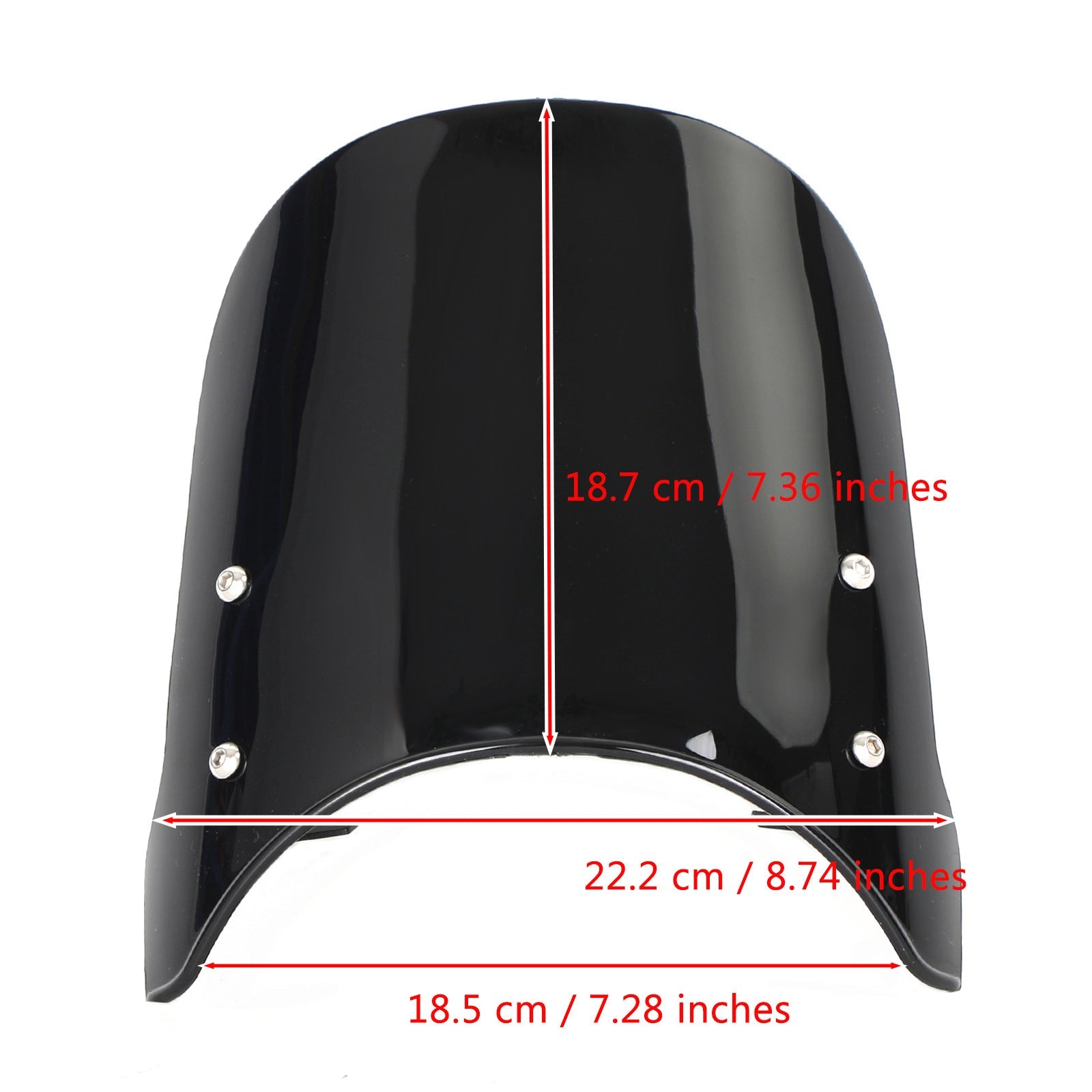 ABS Windshield WindScreen fit for HONDA CB125R CB250R CB300R 2018-2022 Generic