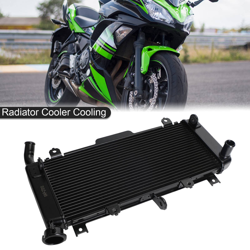 Radiator Cooler Cooling Fit For Kawasaki Ninja 650 Z650 ER650 2017-2023 Generic