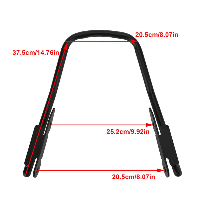 Trident 660 2021-2022 Soporte de mano para reposabrazos de pasajero trasero de motocicleta