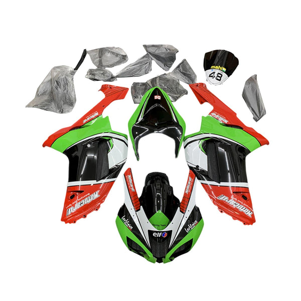 Kawasaki ZX6R 636 2007-2008 Fairing Kit Bodywork Plastic ABS