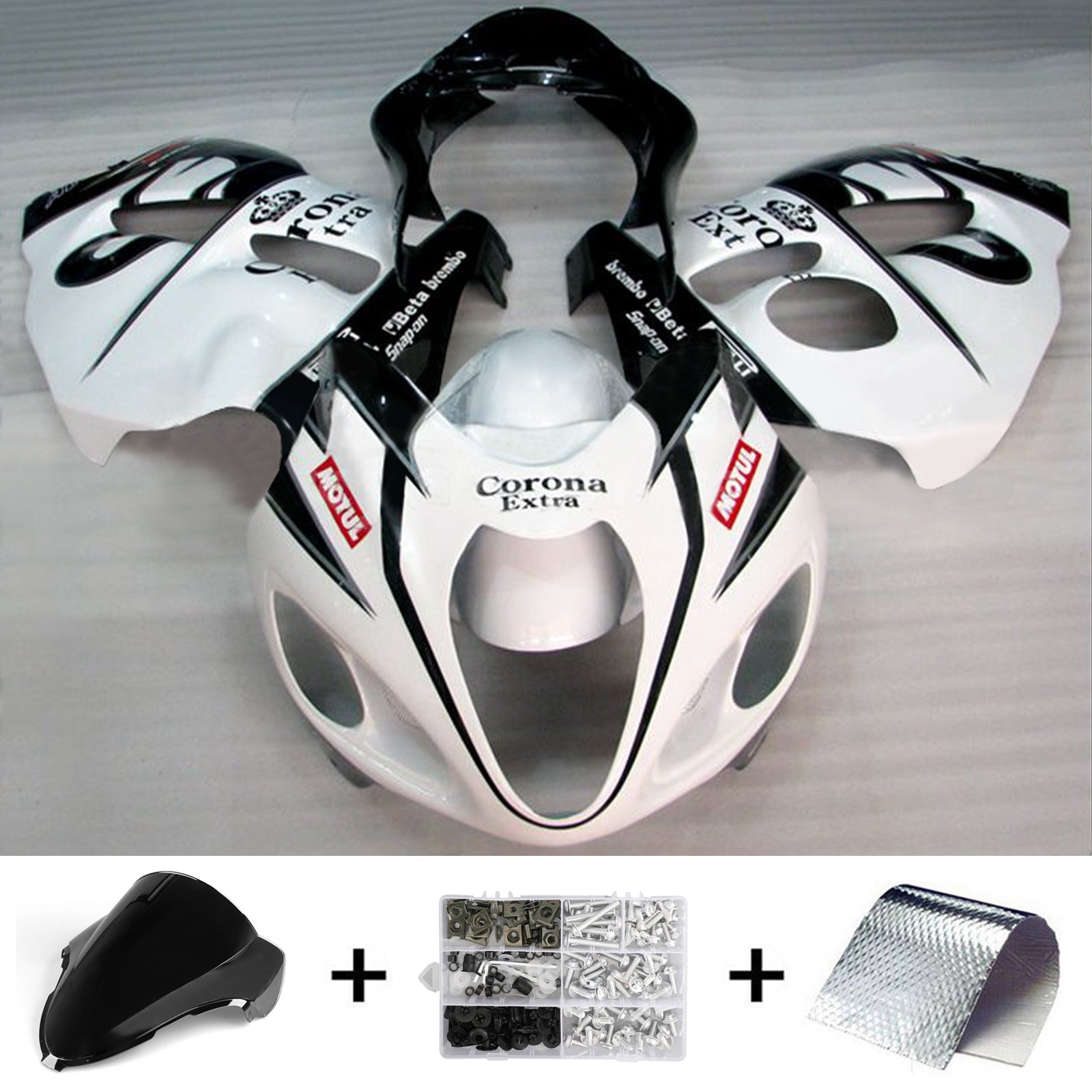 Suzuki Hayabusa GSX1300R 1999-2007 Fairing Kit Bodywork Plastic ABS