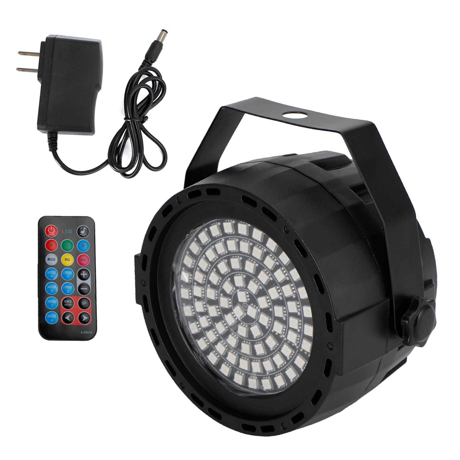 91 LED RGB Strobe Par Light Stage Light DMX Party Show KTV Bar Disco With Remote