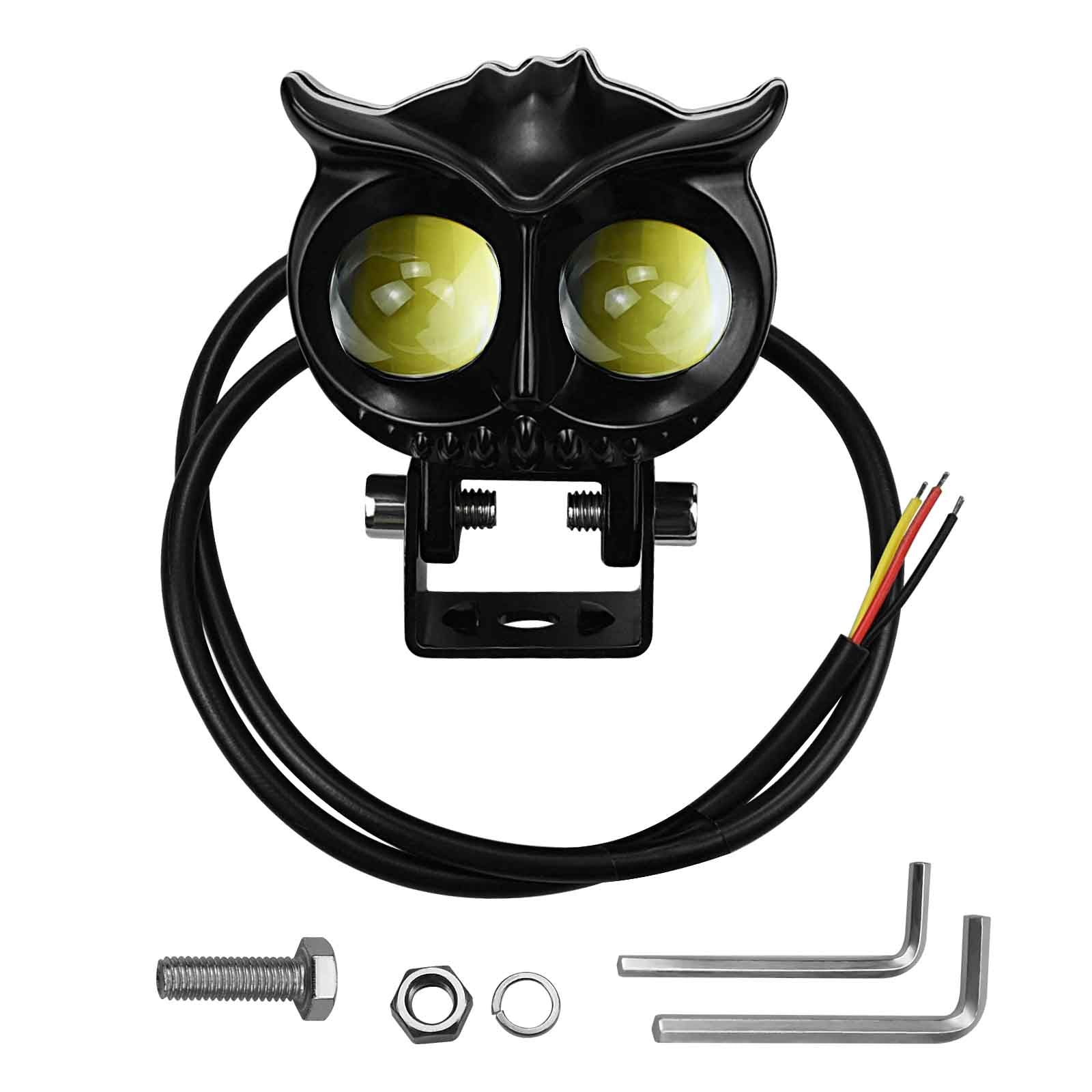 Electric Led Worklight Spotlight Front Waterproof Headlight 30 45W Owl For Motor Generic