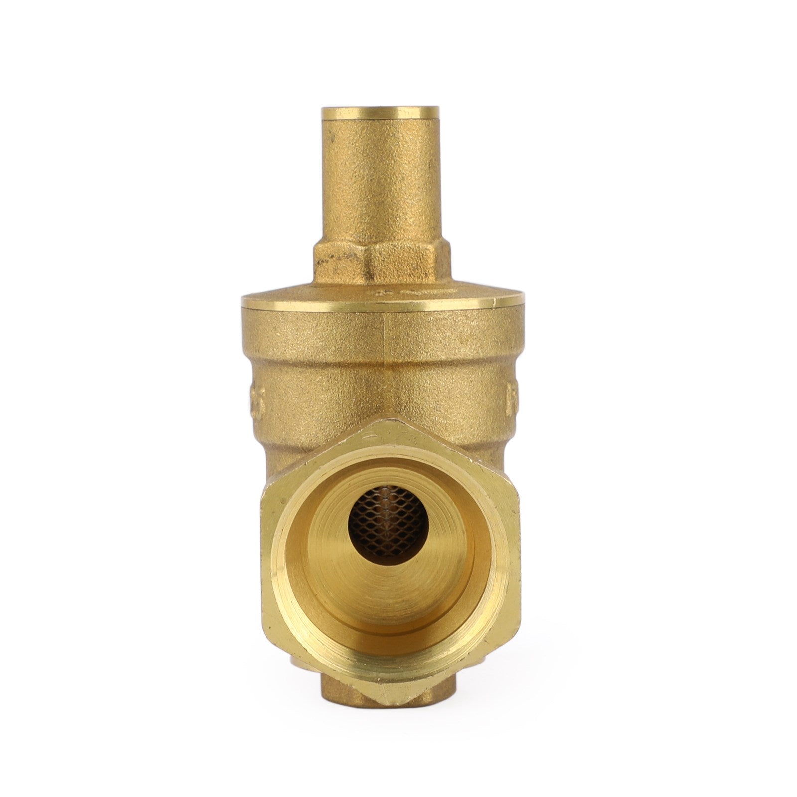 DN25 1" Brass Adjustable Water Pressure Reducing Regulator Valves With Gauge