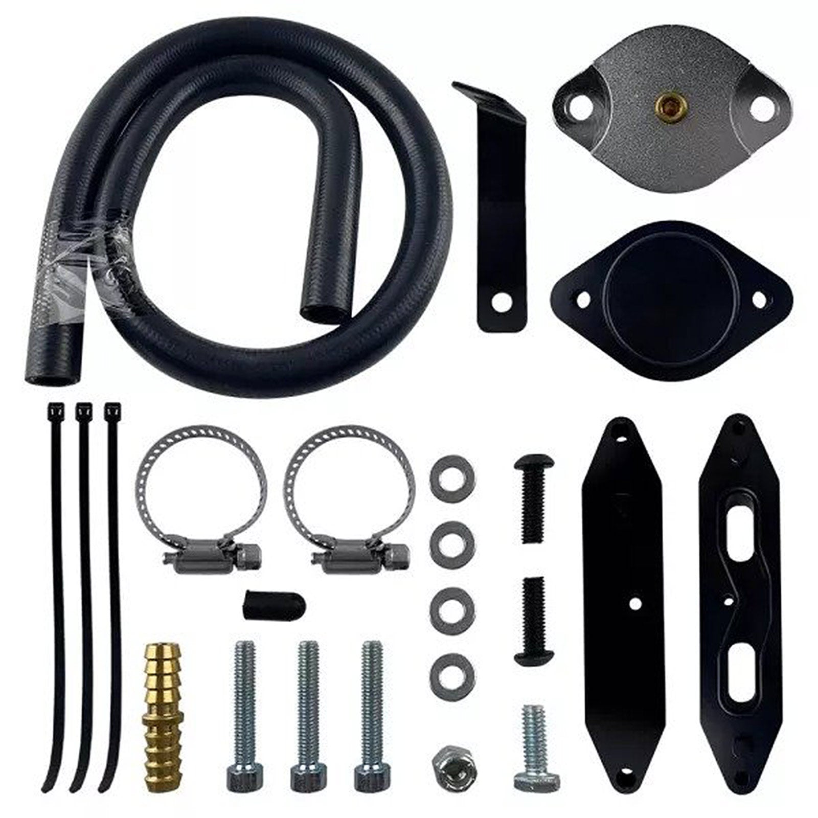 Kit de eliminación de EGR diésel Powerstroke de 6,7 L para Ford 2011-2023 con derivación de refrigerante genérico