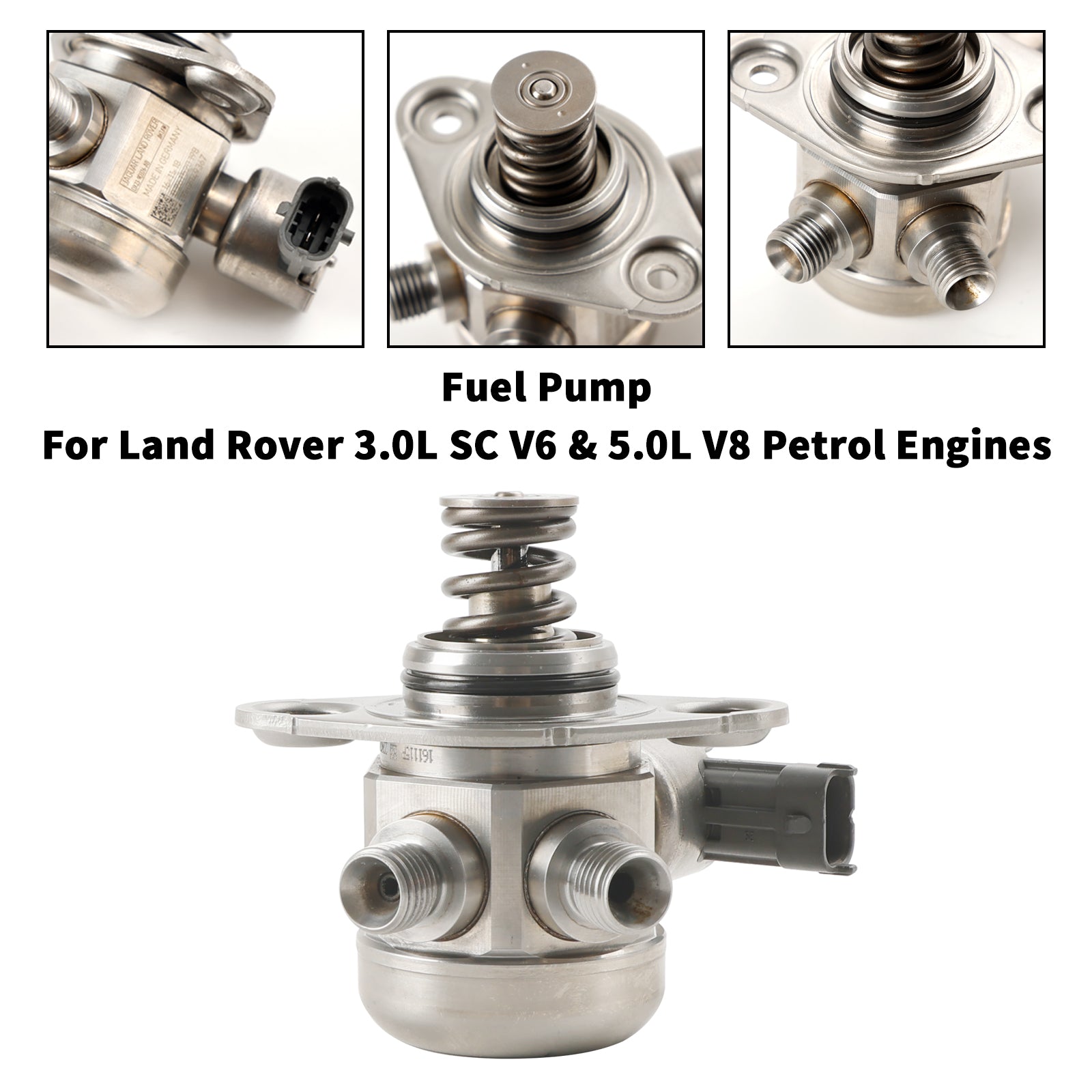 High Pressure Fuel Pump LR081595 Fit Range Rover Fit Land Rover Fit Jaguar 3.0L